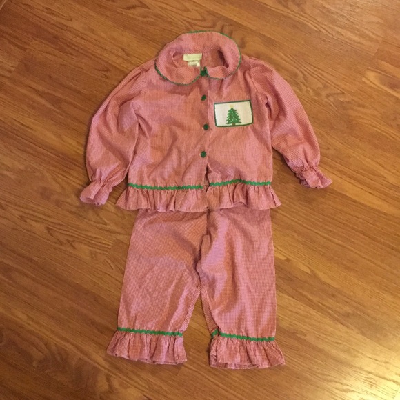 smocked christmas pajamas